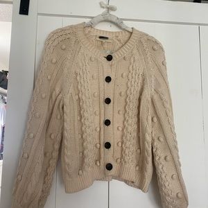 The Great knit cardigan- cream